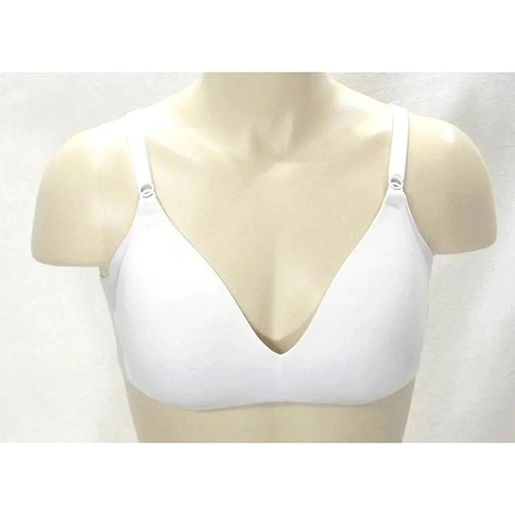 34C Warner's RM0561T Simply Perfect No Side Effects Wire Free Bra White‎ NWT New - Picture 1 of 3